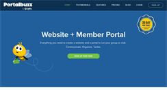 Desktop Screenshot of portalbuzz.com